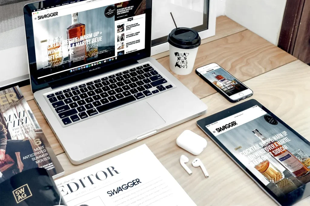 Conception site vitrine responsive